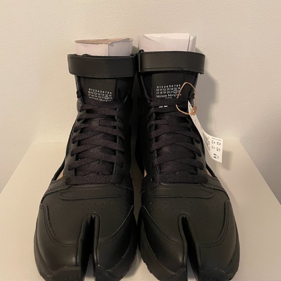 Maison Margiela Reebok Classic Leather Tabi High Black - Picture 3 of 5